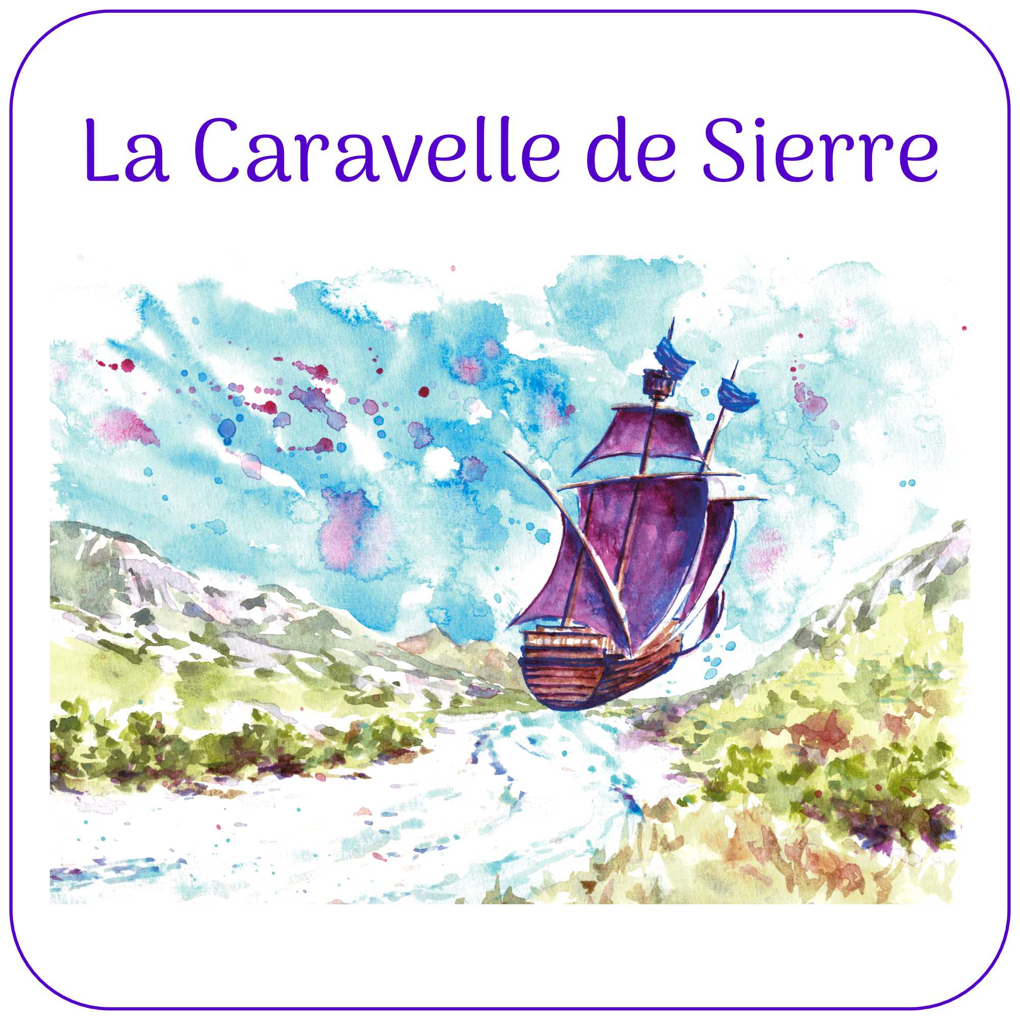 50 ans BMS Visuel du livre La Caravelle de Sierre par Héloïse Pocry
